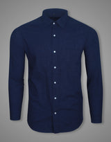 Admiral Blue Space Dyed Super Soft Formal Shirt