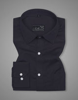 Dark Grey Water Resistance Solid Formal Premium Shirt