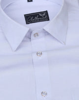 Mens Solid Cristle Blue Premium Cotton Shirt